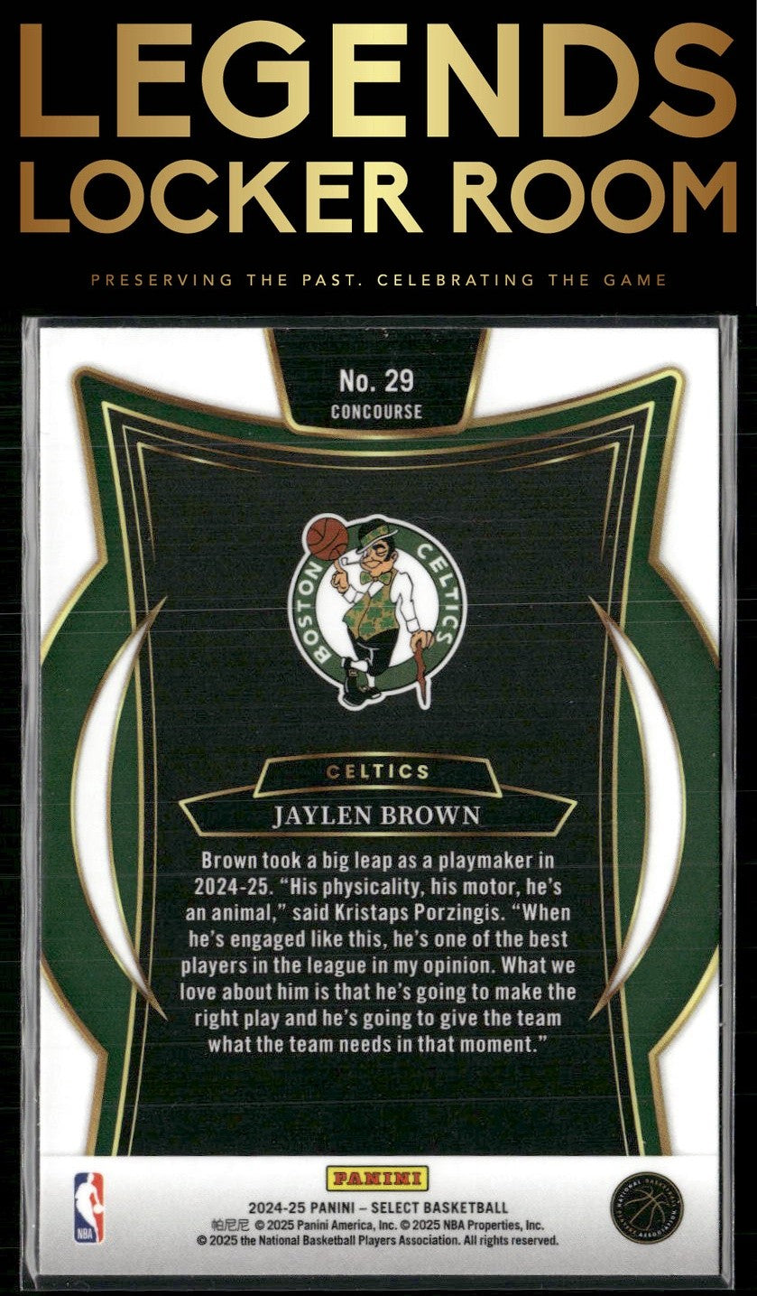 2024-25 Panini Select #29 Jaylen Brown