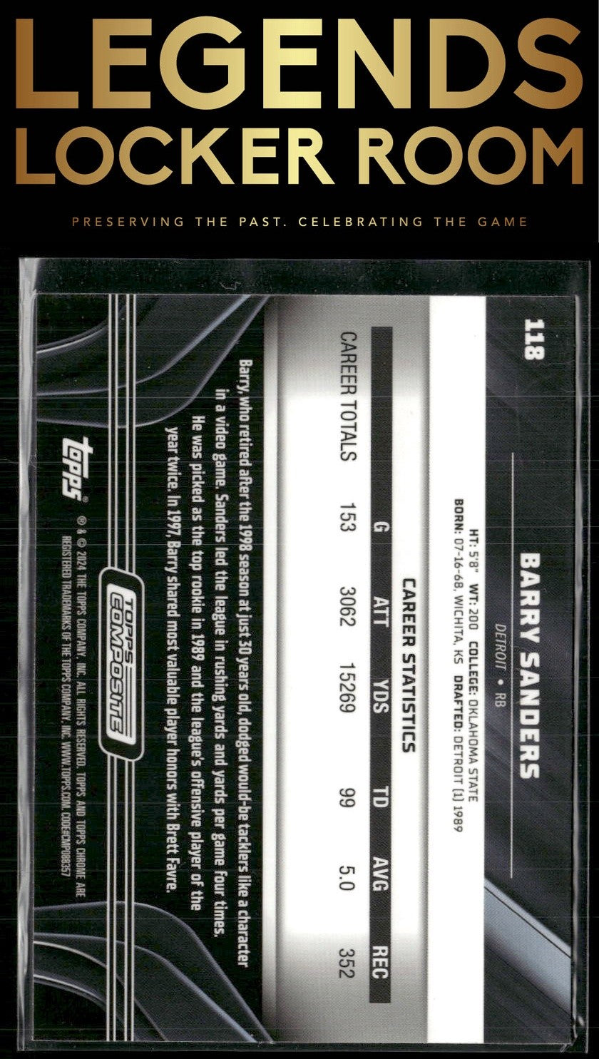 2023 Topps Composite #118 Barry Sanders