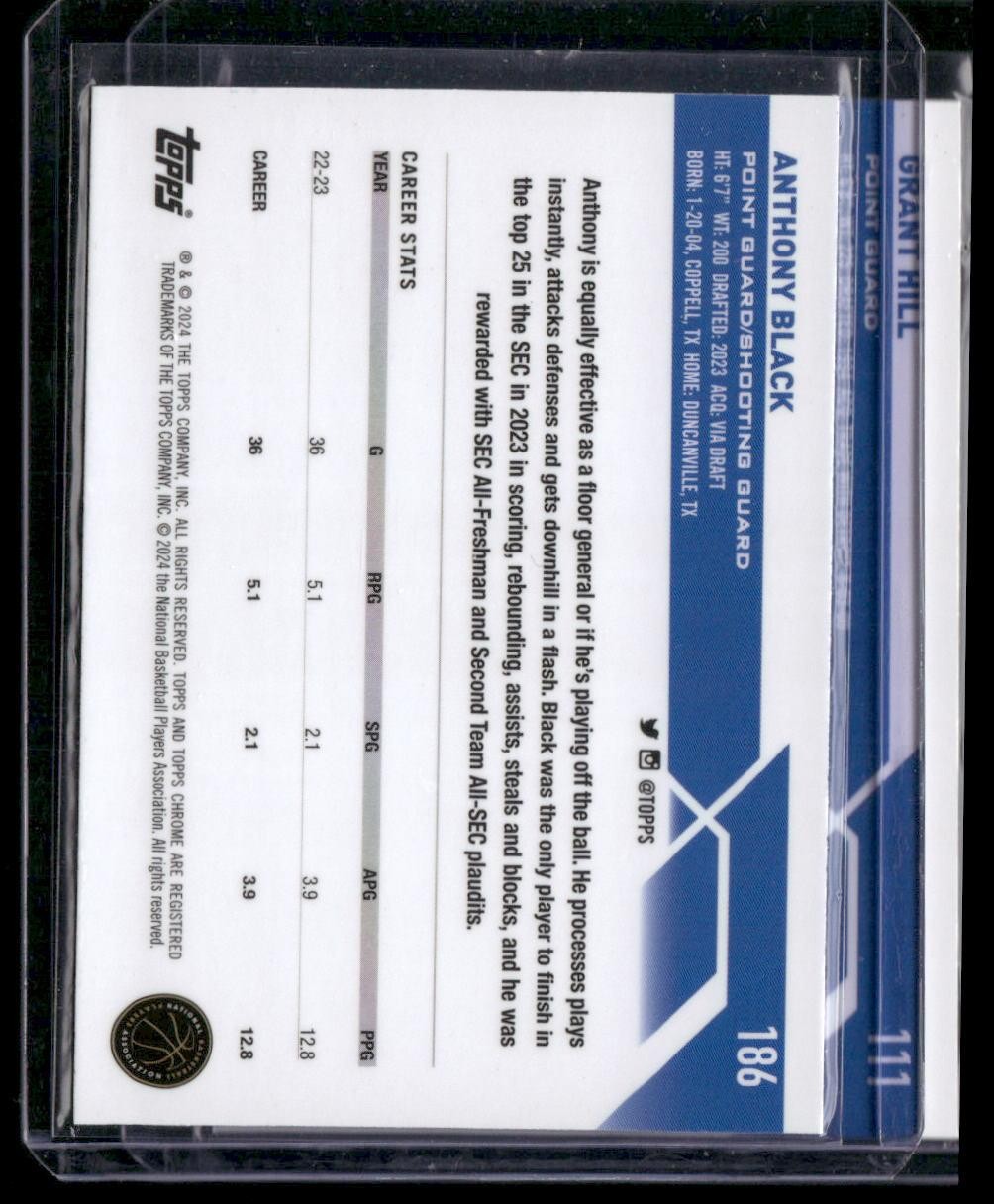 2023-24 Topps Chrome #111 Grant Hill