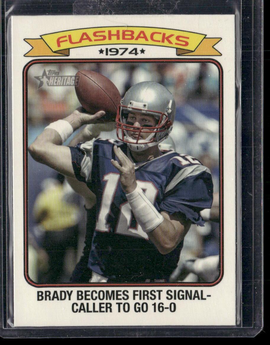 2023 Topps Composite #FF-19 Tom Brady Football Flashbacks