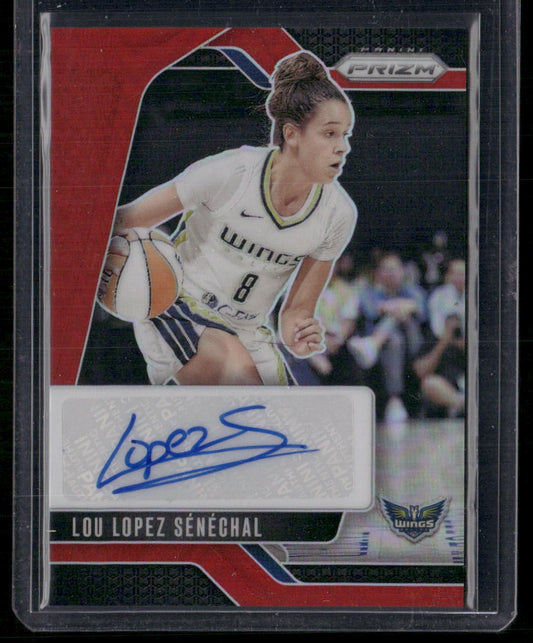 2024 Panini Prizm WNBA #SG-LLS Lou Lopez Senechal Signatures Prizms Red #/99