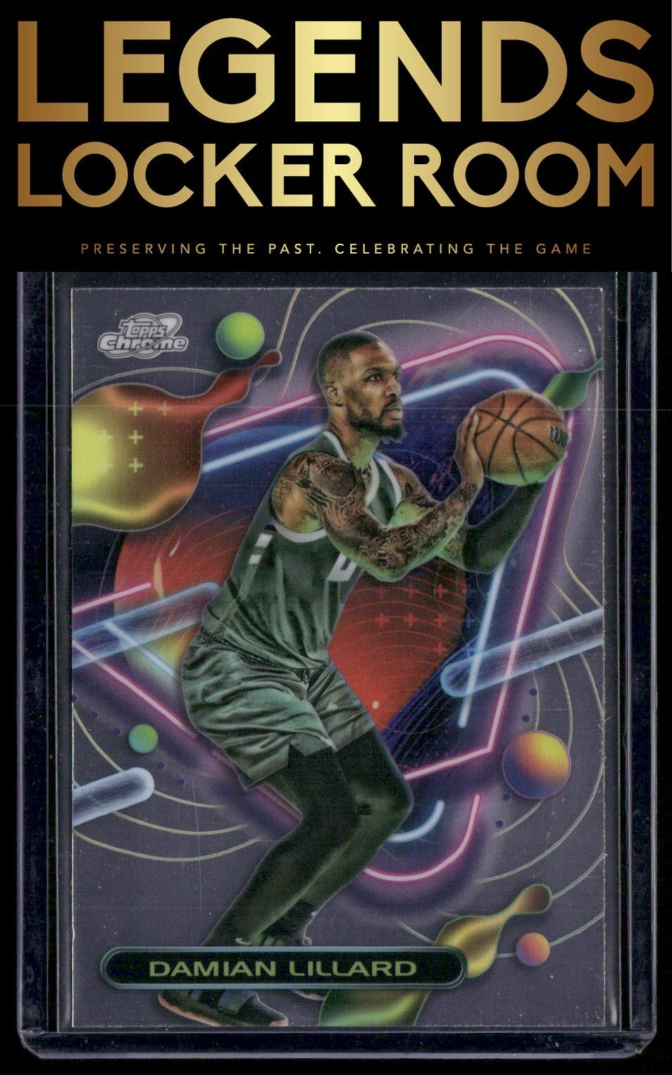 2023-24 Topps Chrome Cosmic #41 Damian Lillard