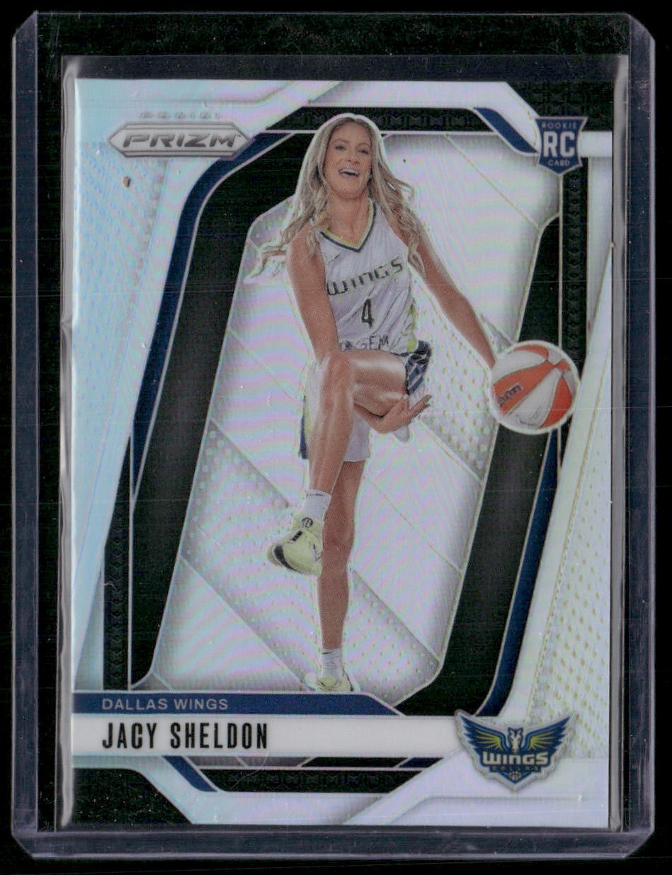 2024 Panini Prizm WNBA #141 Jacy Sheldon Silver Prizms