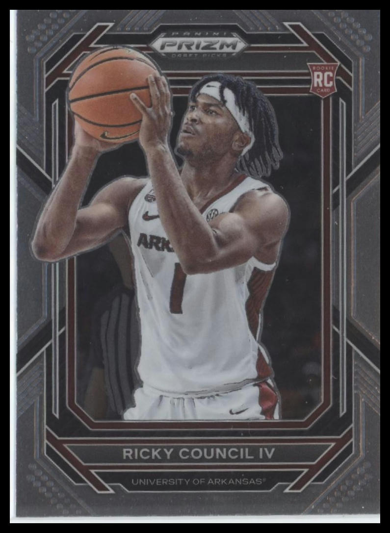 2023 Panini Prizm Draft Picks #1 Ricky Council IV