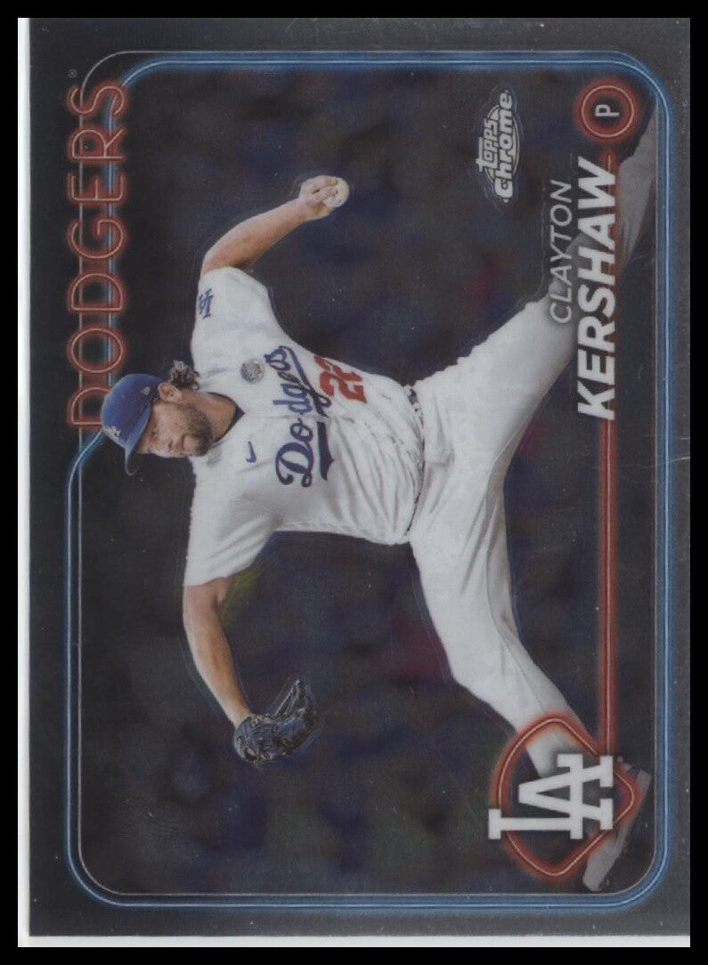2024 Topps Chrome #110 Clayton Kershaw