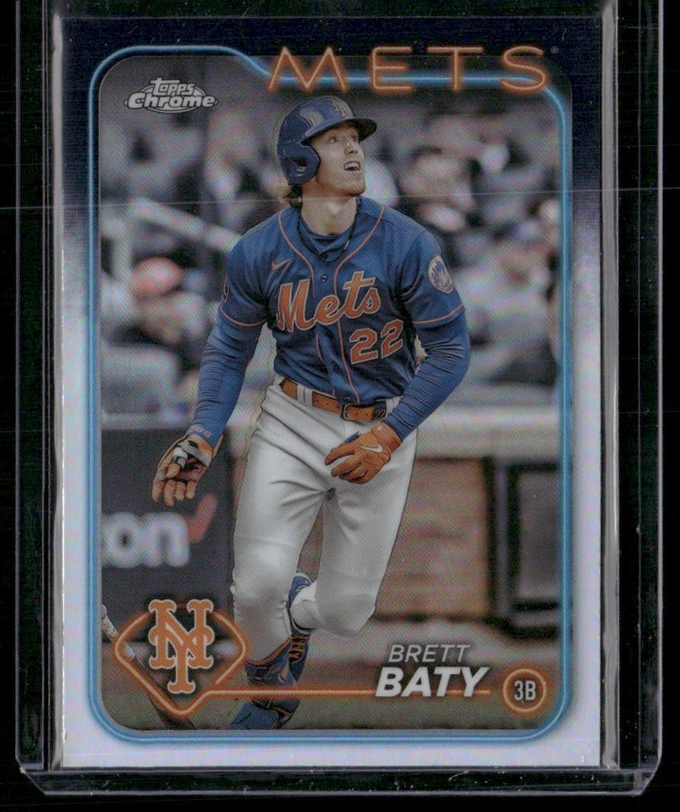 2024 Topps Chrome #17 Brett Baty Refractors