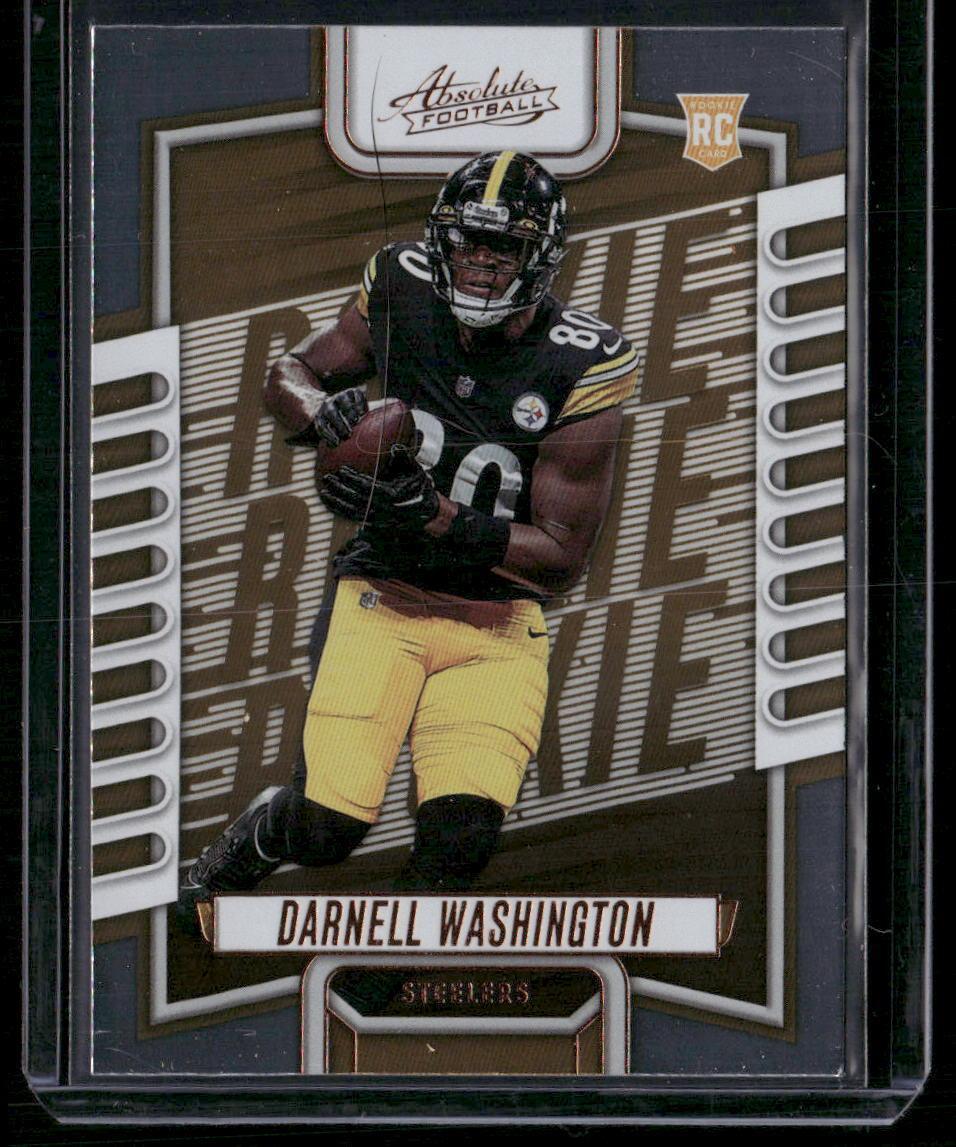 2023 Panini Absolute #187 Darnell Washington Yellow