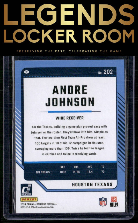 2024 Donruss #202 Andre Johnson