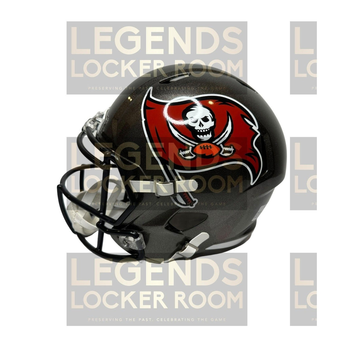 Brad Johnson Signed Tampa Bay Buccaneers Helmet - Certificate of Authenticity 