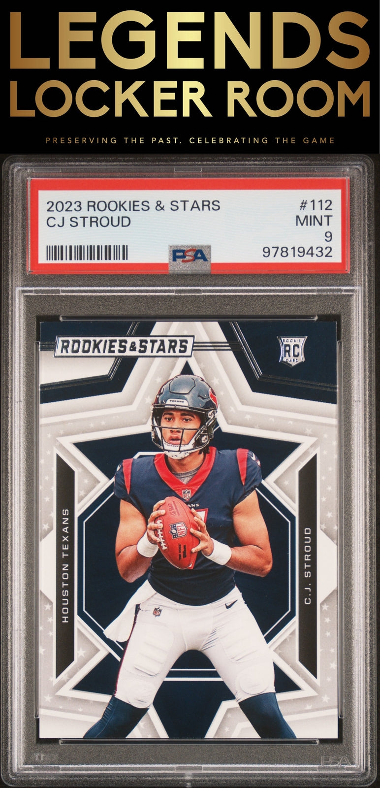 2023 Panini Rookies & Stars #112 Cj Stroud PSA 9