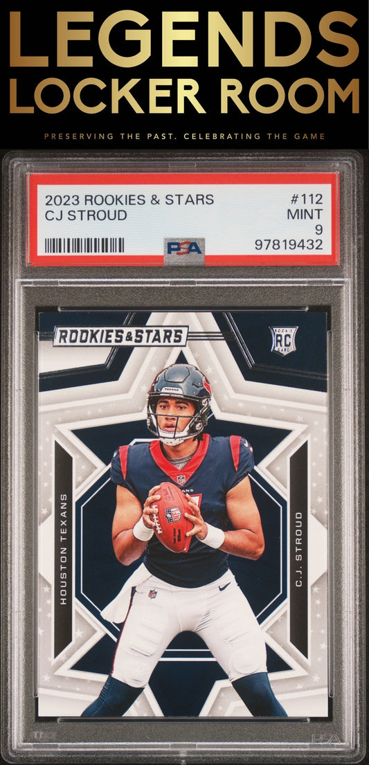 2023 Panini Rookies & Stars #112 Cj Stroud PSA 9