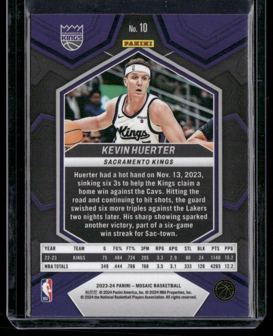 2023-24 Panini Mosaic #10 Kevin Huerter