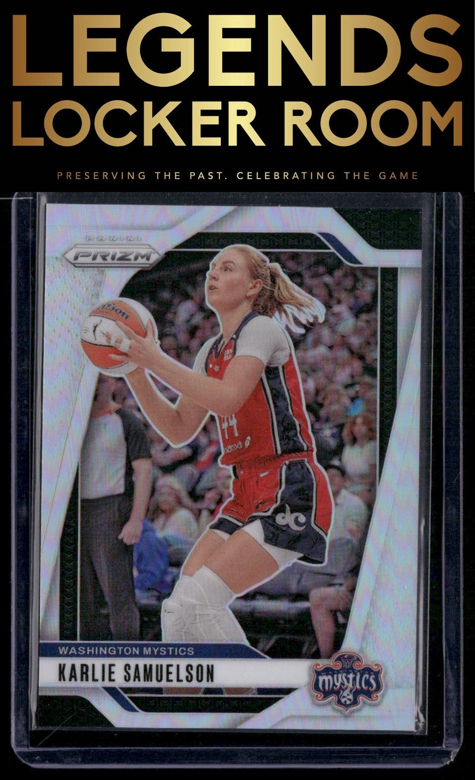 2024 Panini Prizm WNBA #82 Karlie Samuelson Silver Prizms