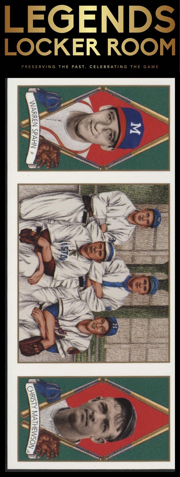 1993 Upper Deck All-Time Heroes #144 Warren Spahn / Christy Mathewson