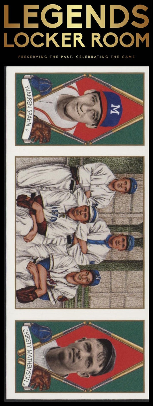 1993 Upper Deck All-Time Heroes #144 Warren Spahn / Christy Mathewson