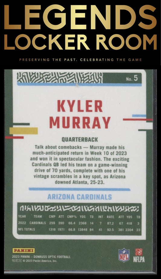2023 Donruss Optic #5 Kyler Murray