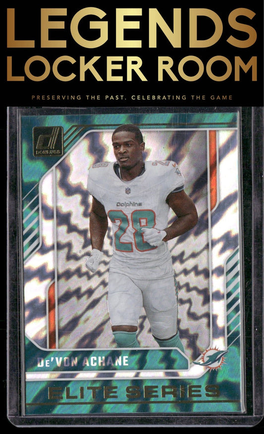 2024 Donruss #9 De'Von Achane The Elite Series