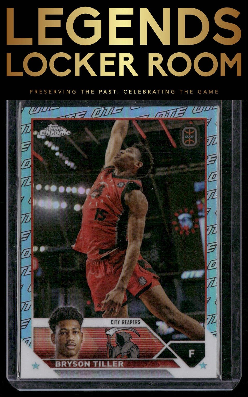 2023-24 Topps Chrome Overtime Elite #38 Bryson Tiller OTE Refractors