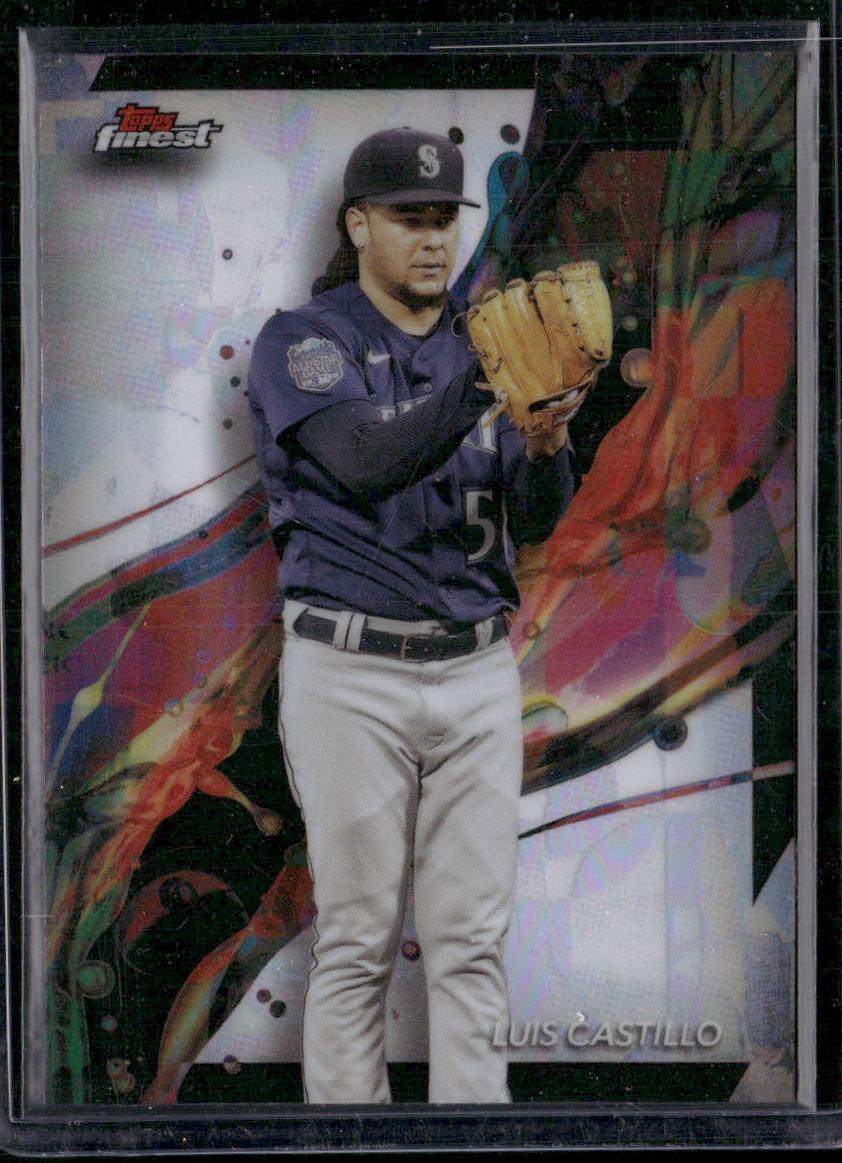 2024 Finest #81 Luis Castillo Refractors