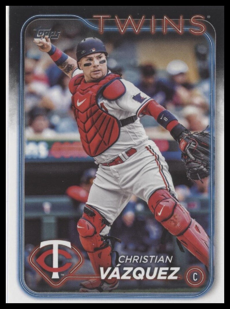 2024 Topps #654 Christian Vazquez