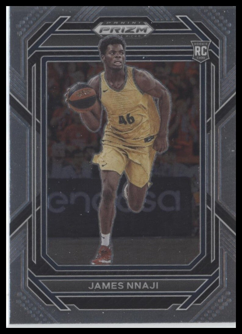 2023 Panini Prizm Draft Picks #3 James Nnaji