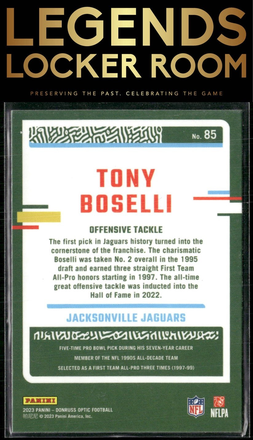 2023 Donruss Optic #85 Tony Boselli