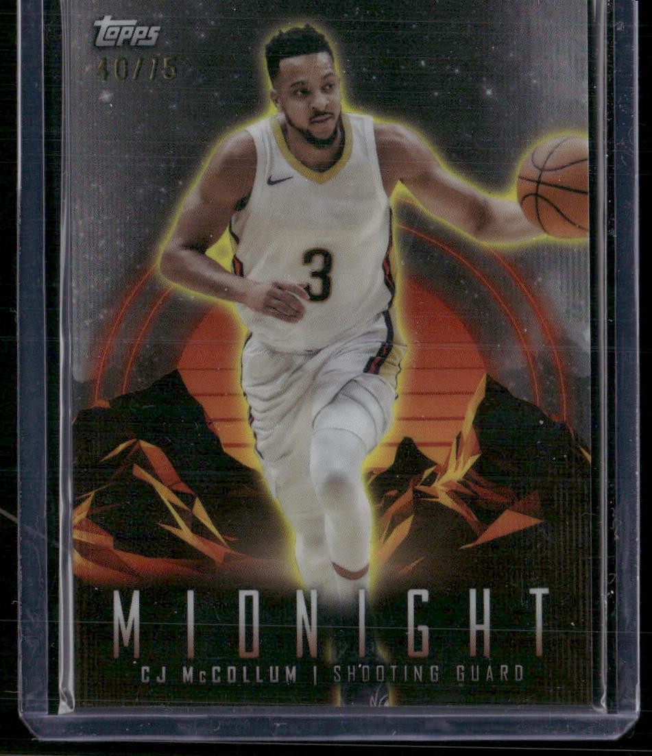 2023-24 Topps Midnight #28 CJ McCollum /75