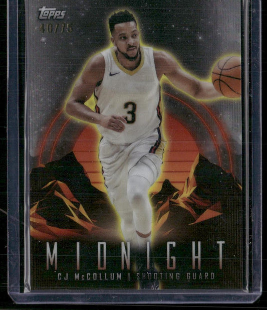 2023-24 Topps Midnight #28 CJ McCollum /75