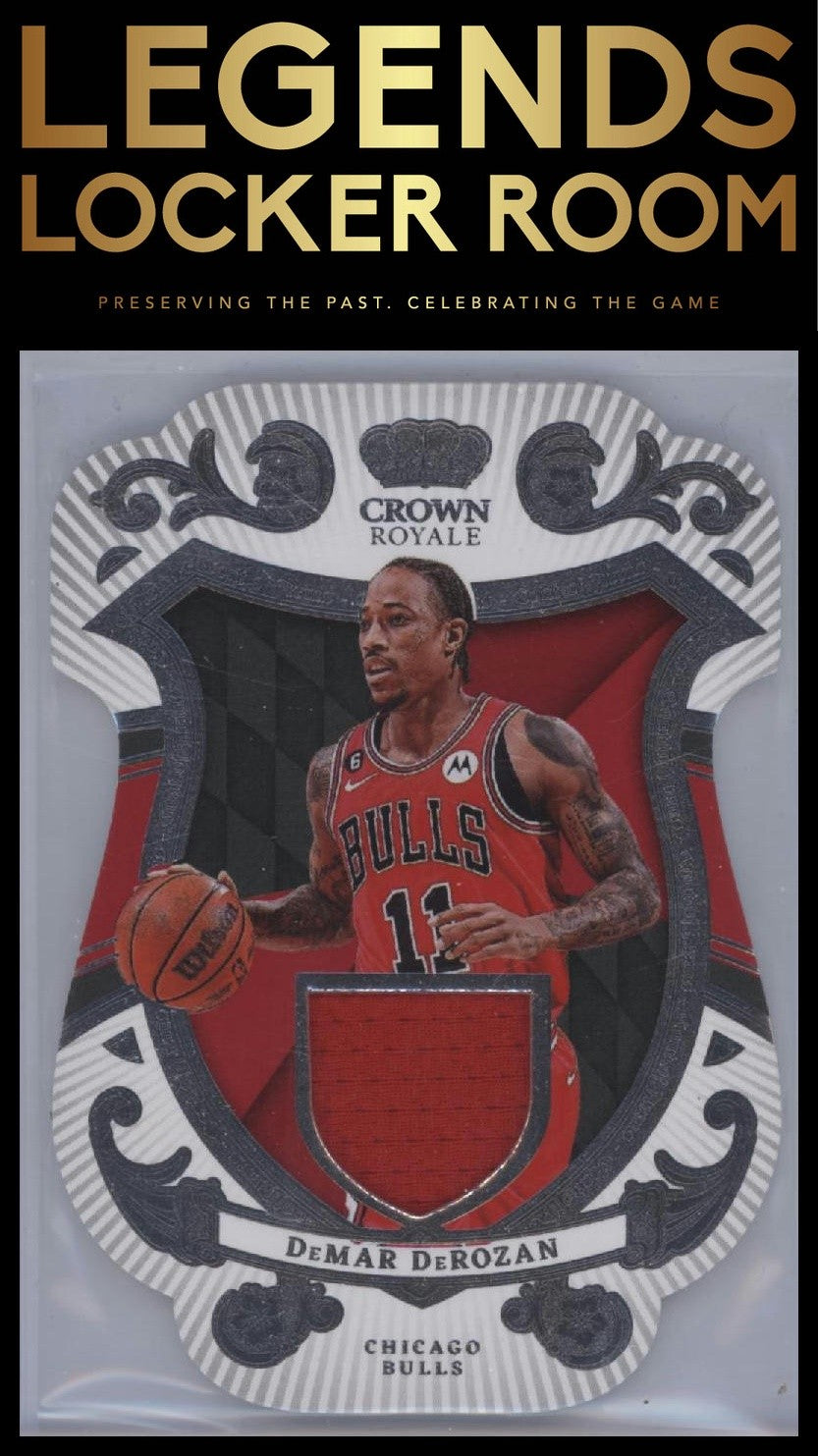 2023-24 Panini Crown Royale #COA-DEM DeMar DeRozan Coat of Arms