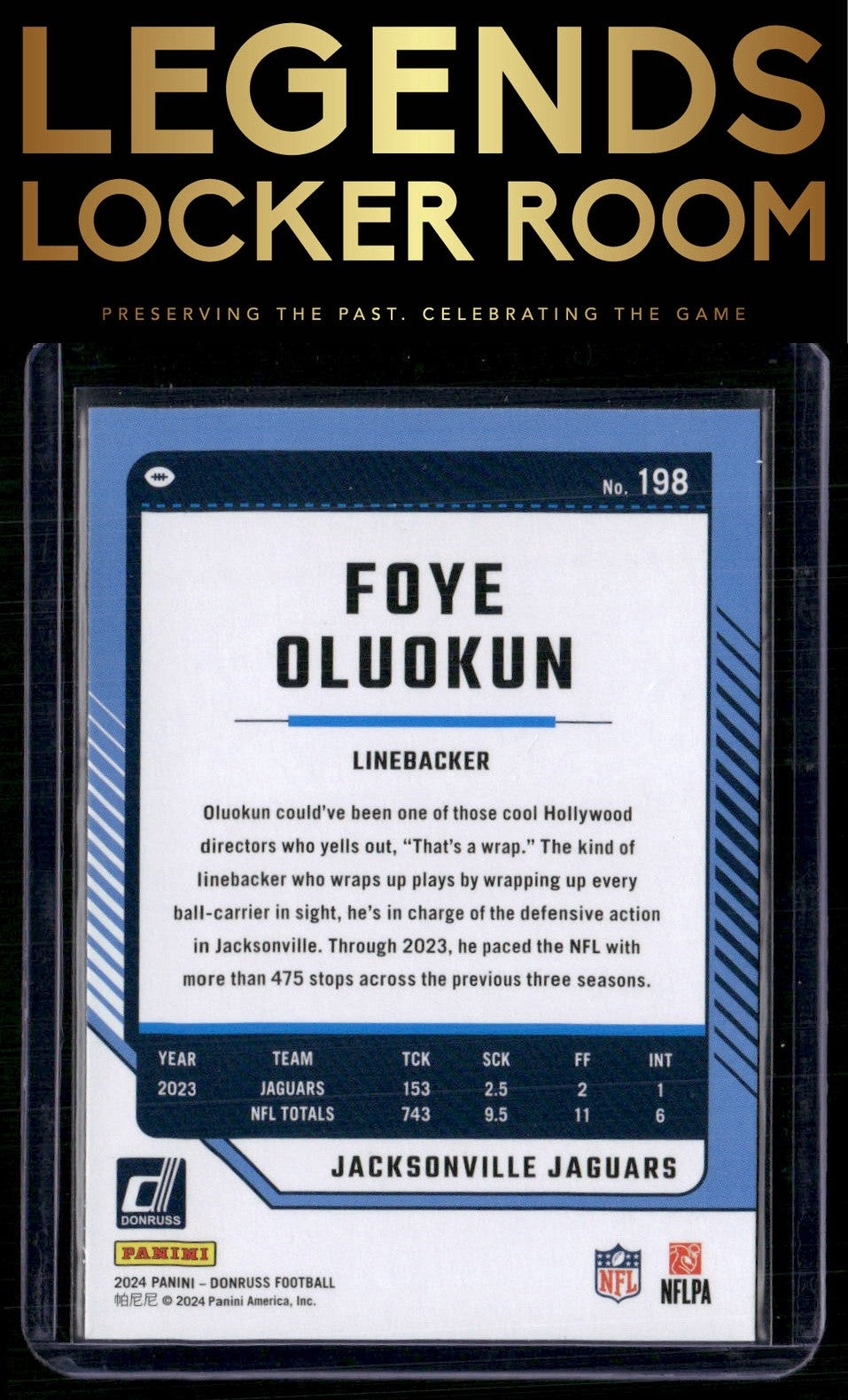 2024 Donruss #198 Foye Oluokun
