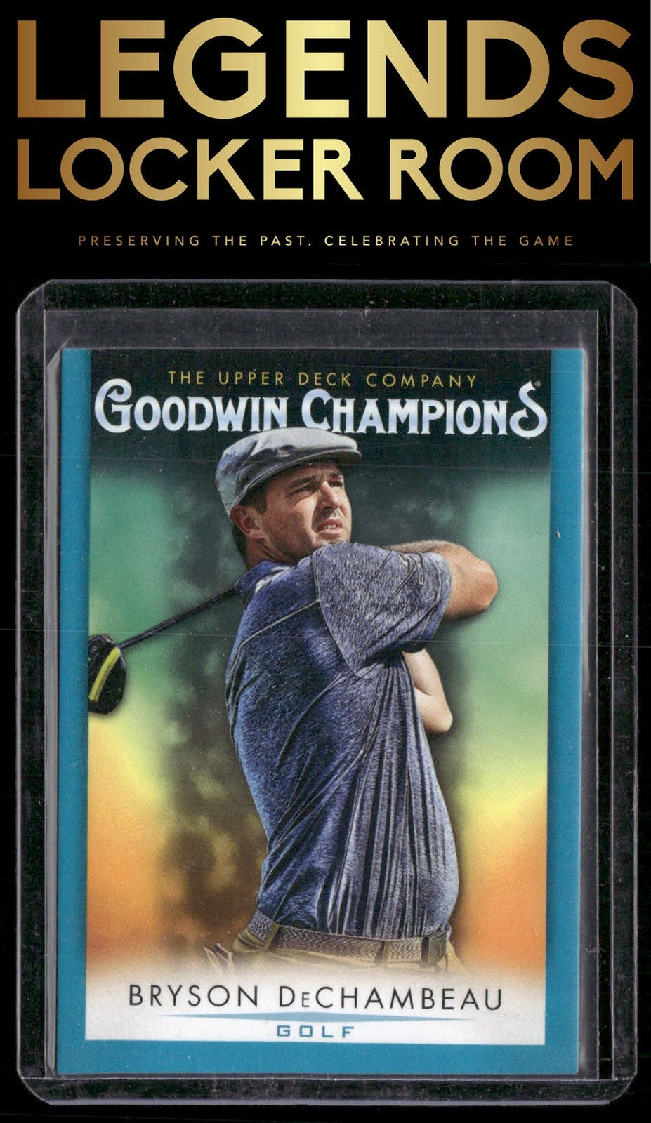 2021 Upper Deck Goodwin Champions #5 Bryson DeChambeau Turquoise