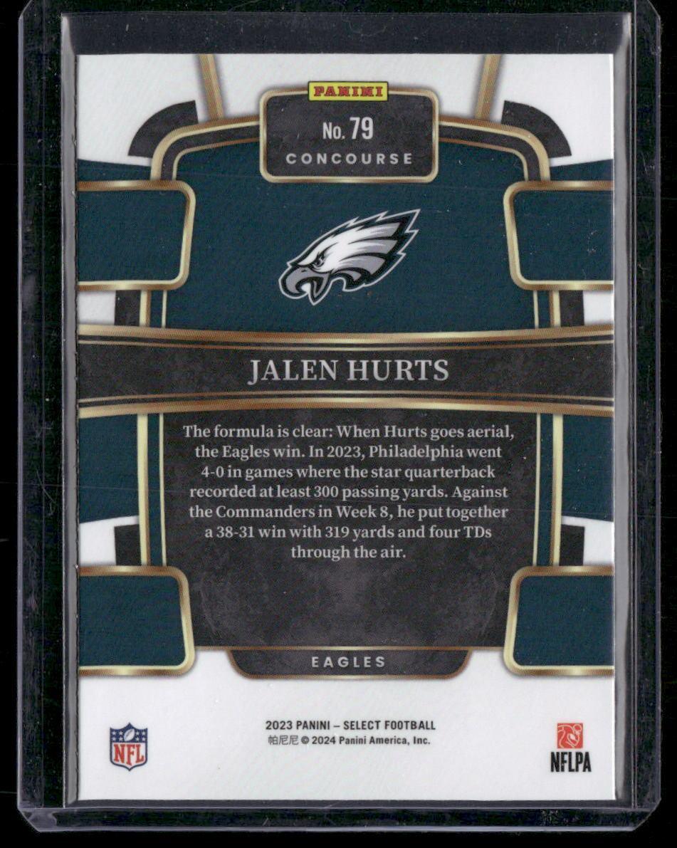 2023 Panini Select #79 Jalen Hurts