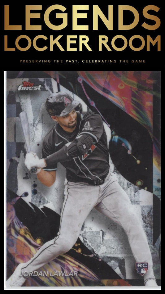 2024 Finest #167 Jordan Lawlar