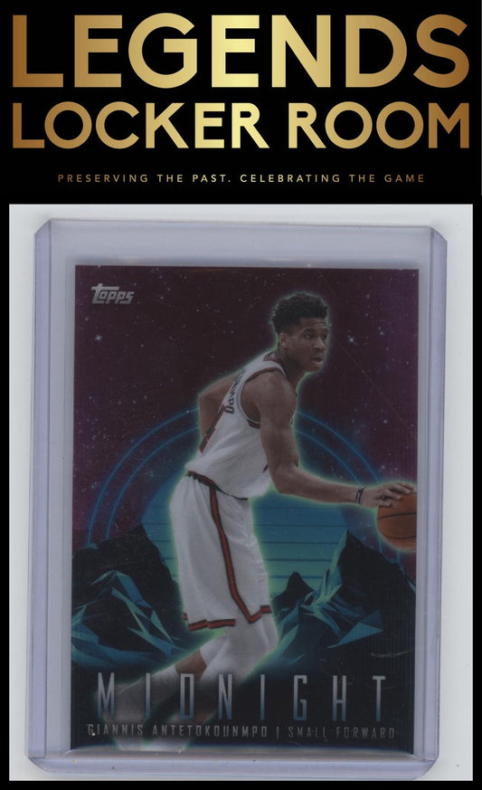 2023-24 Topps Midnight #60 Giannis Antetokounmpo