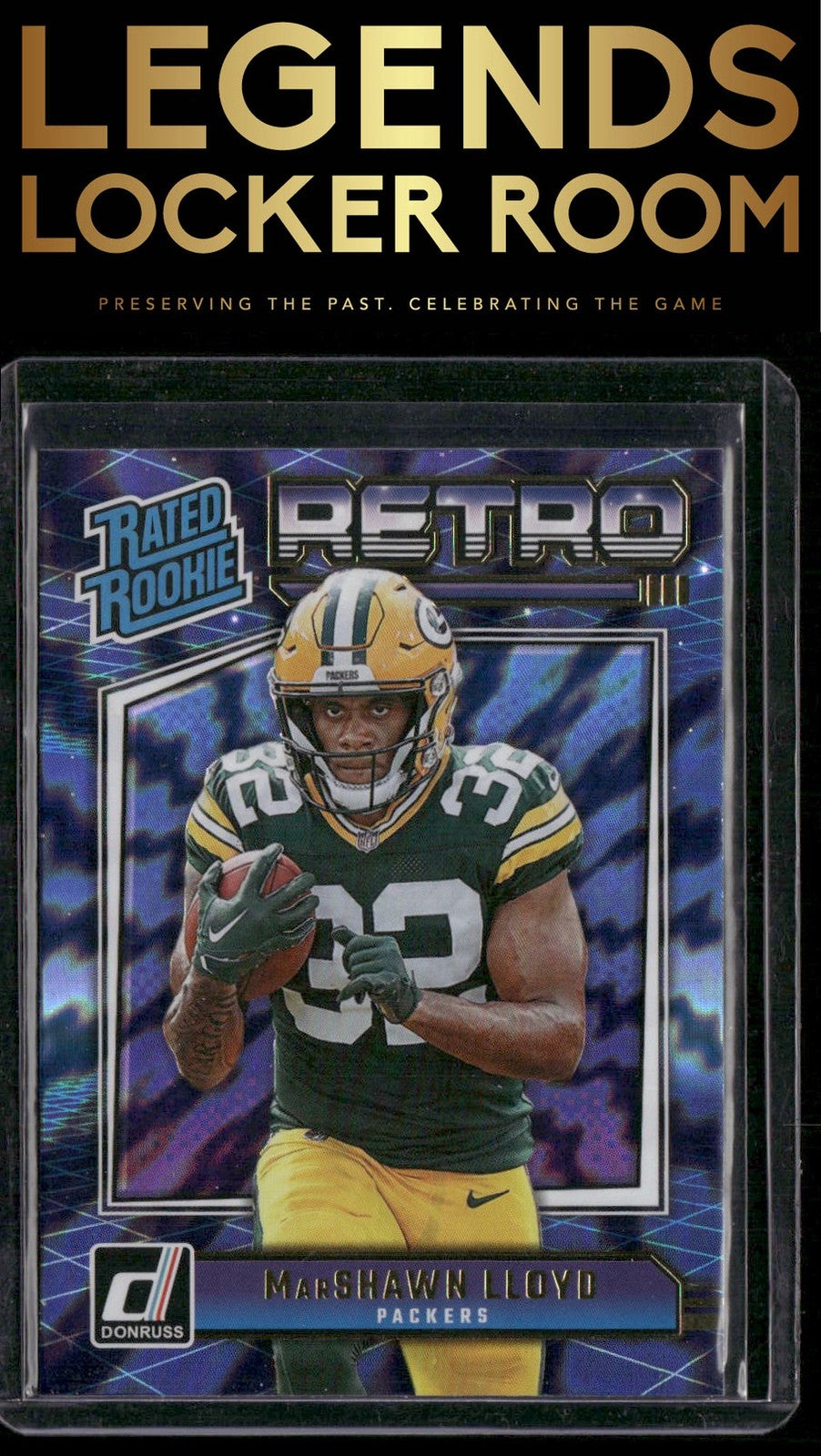 2024 Donruss #15 MarShawn Lloyd Rated Rookies Retro