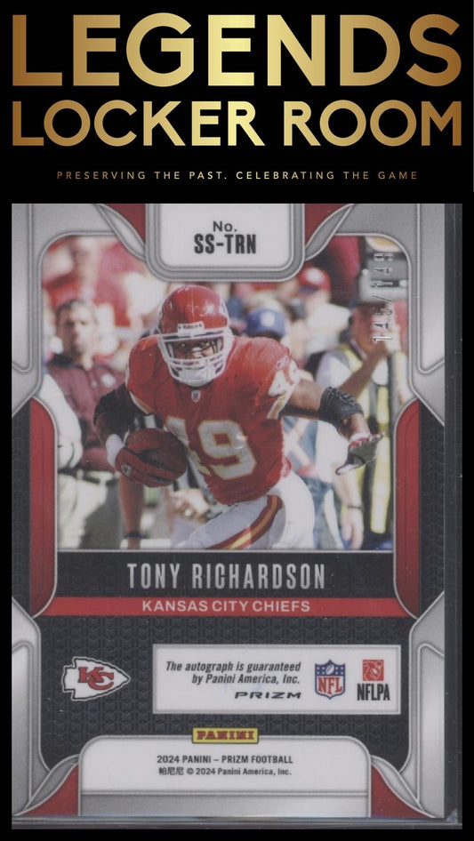 2024 Panini Prizm #SS-TRN Tony Richardson Sensational Signatures #/149