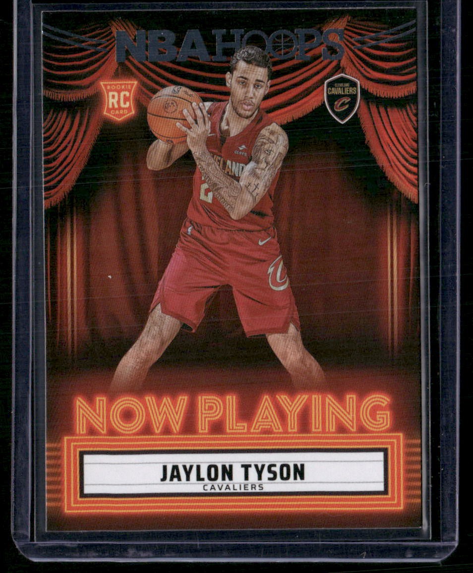 2024-25 Hoops #26 Jaylon Tyson Now Playing