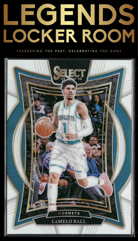 2024-25 Panini Select #31 LaMelo Ball White Prizm #/149