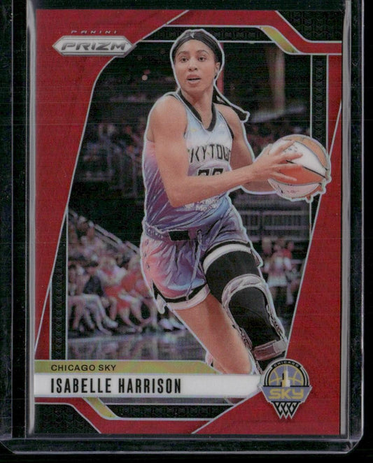 2024 Panini Prizm WNBA #6 Isabelle Harrison Red Prizms #/299