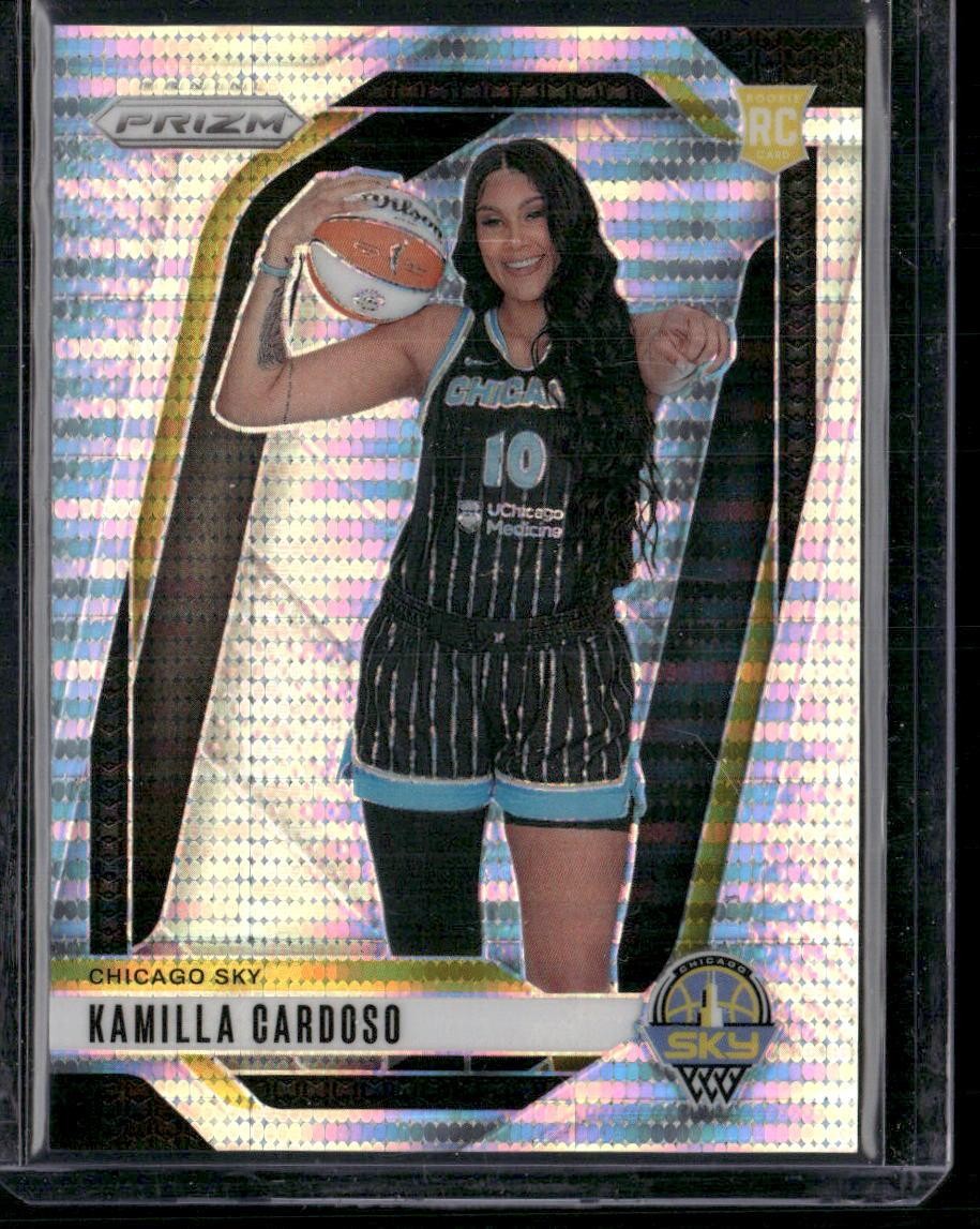 2024 Panini Prizm WNBA #149 Kamilla Cardoso Pulsar Prizms #/499