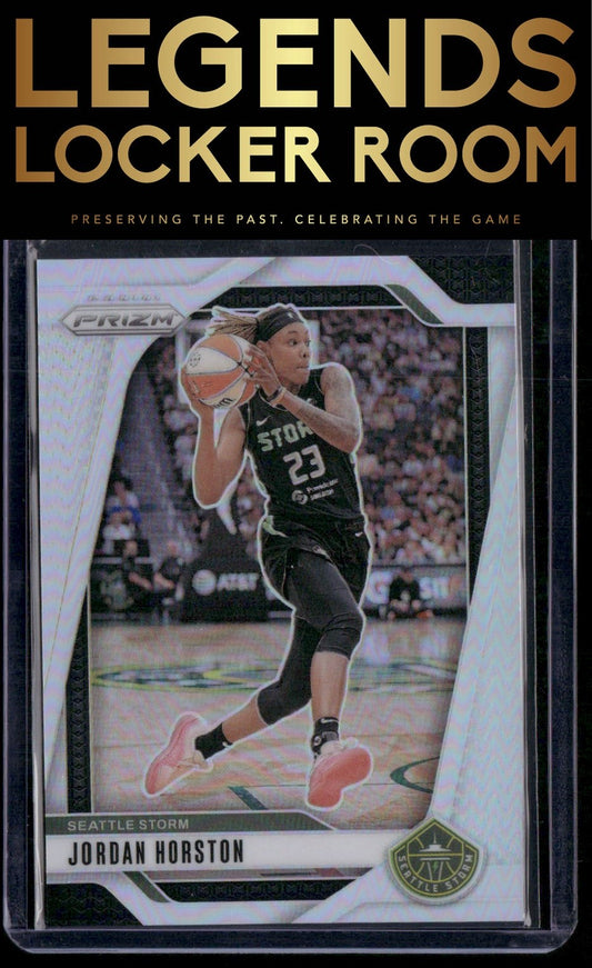 2024 Panini Prizm WNBA #103 Jordan Horston Silver Prizms