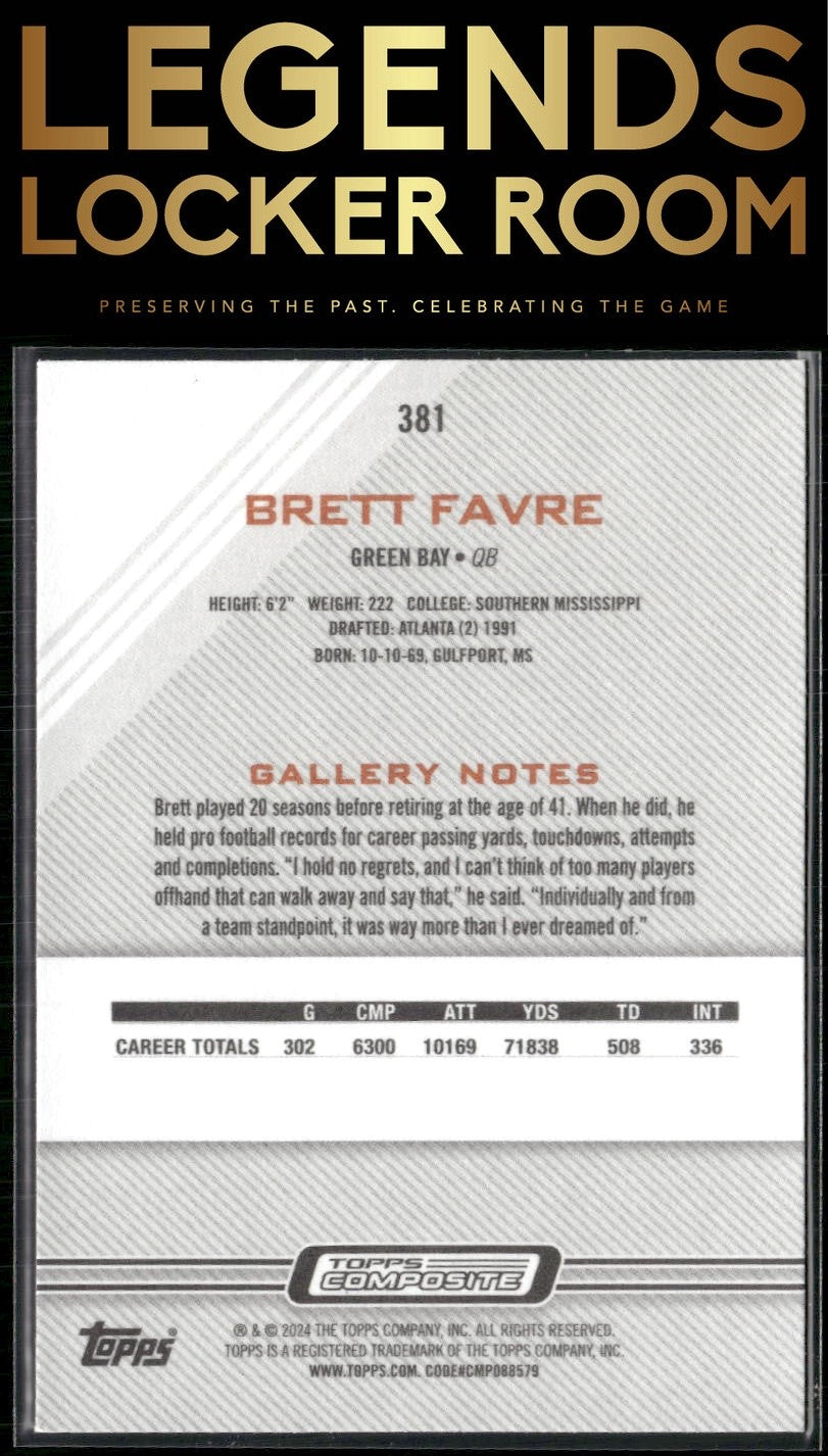 2023 Topps Composite #381 Brett Favre