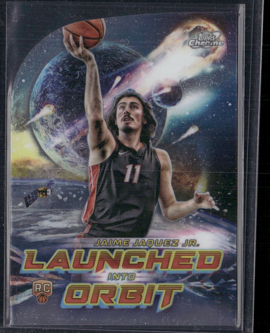 2023-24 Topps Chrome Cosmic #LIO-6 Jaime Jaquez Jr. Launched Into Orbit