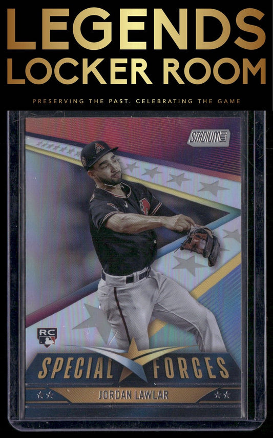 2024 Stadium Club #SF-24 Jordan Lawlar Special Forces