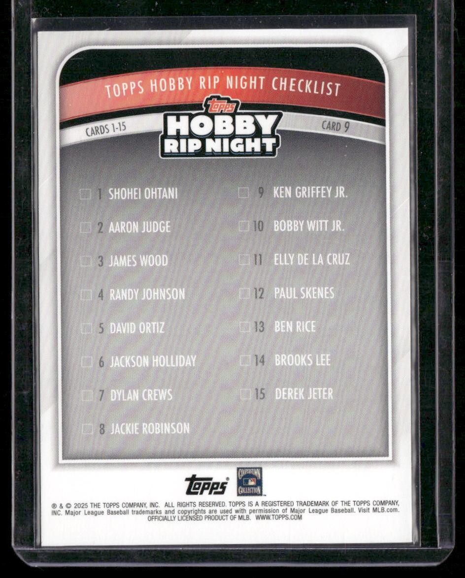 2025 Topps Hobby Rip Night #9 Ken Griffey Jr.