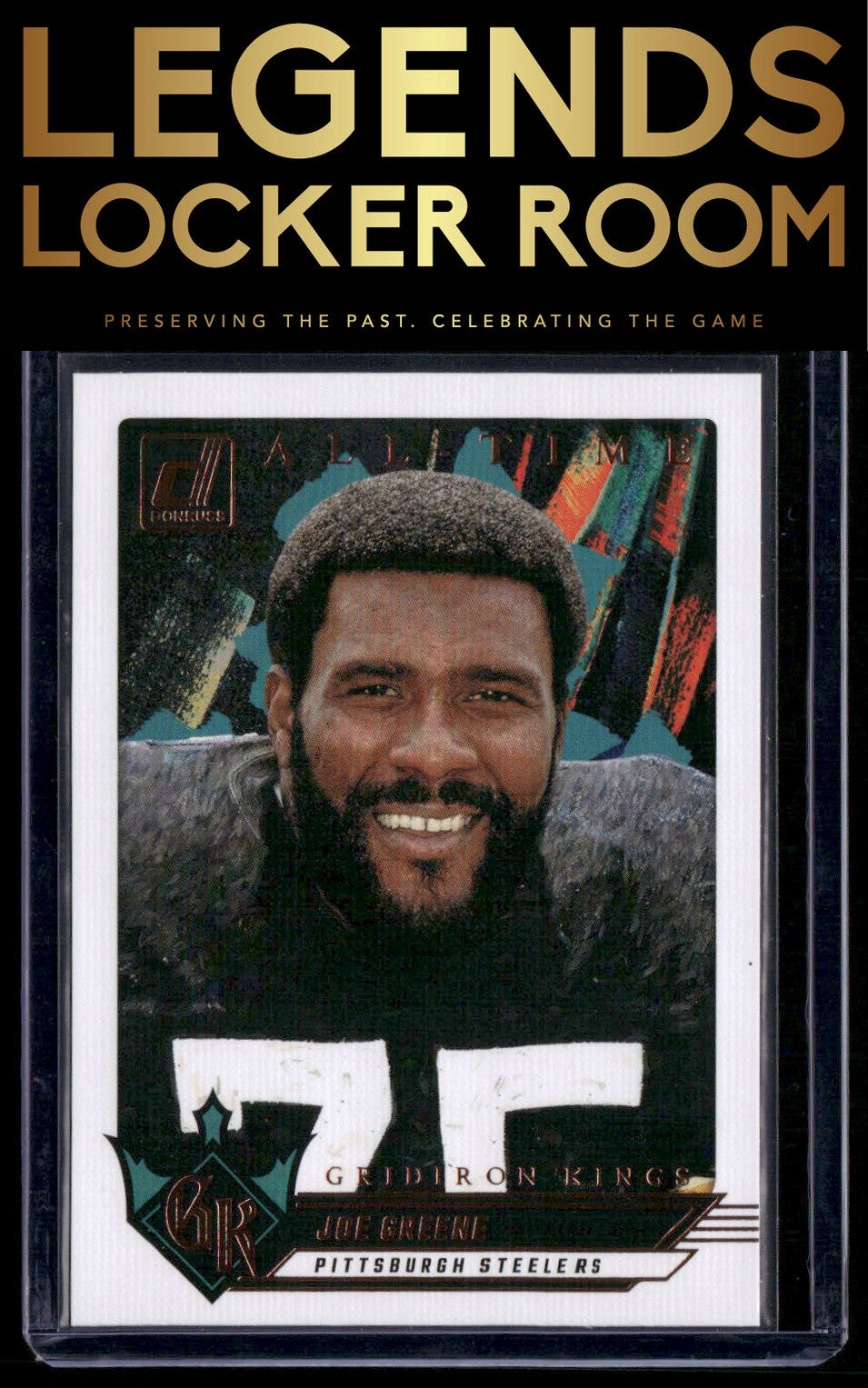2024 Donruss #4 Joe Greene All-Time Gridiron Kings