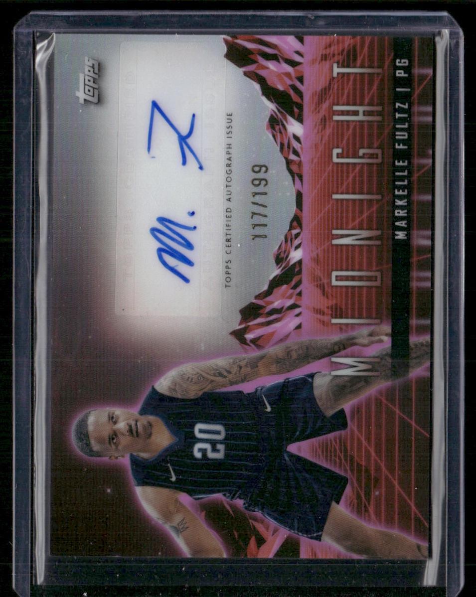 2023-24 Topps Midnight Markelle Fultz Horizon Signatures Twilight Max #/199