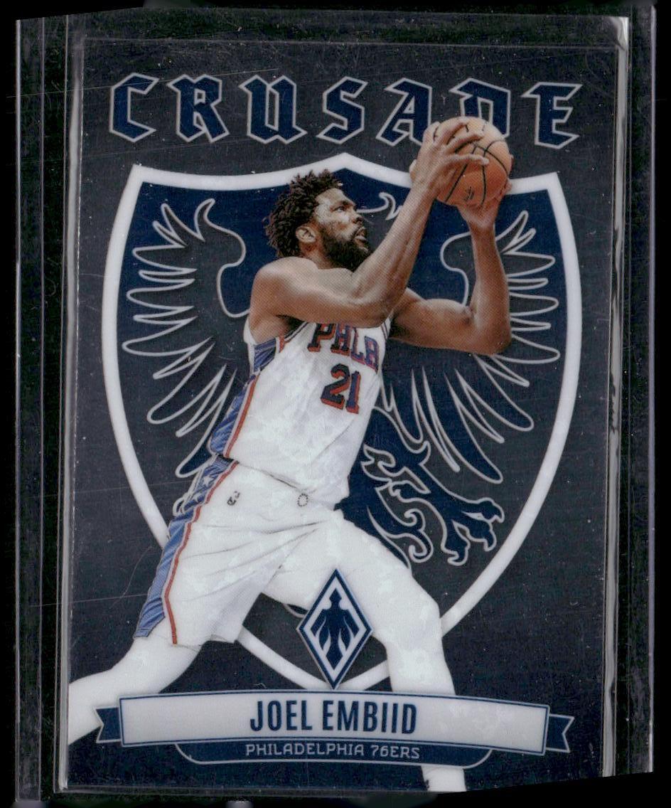 2023-24 Panini Phoenix #10 Joel Embiid Crusade Silver