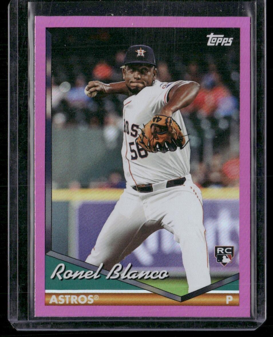 2024 Topps Archives #279 Ronel Blanco Pink Foilboard
