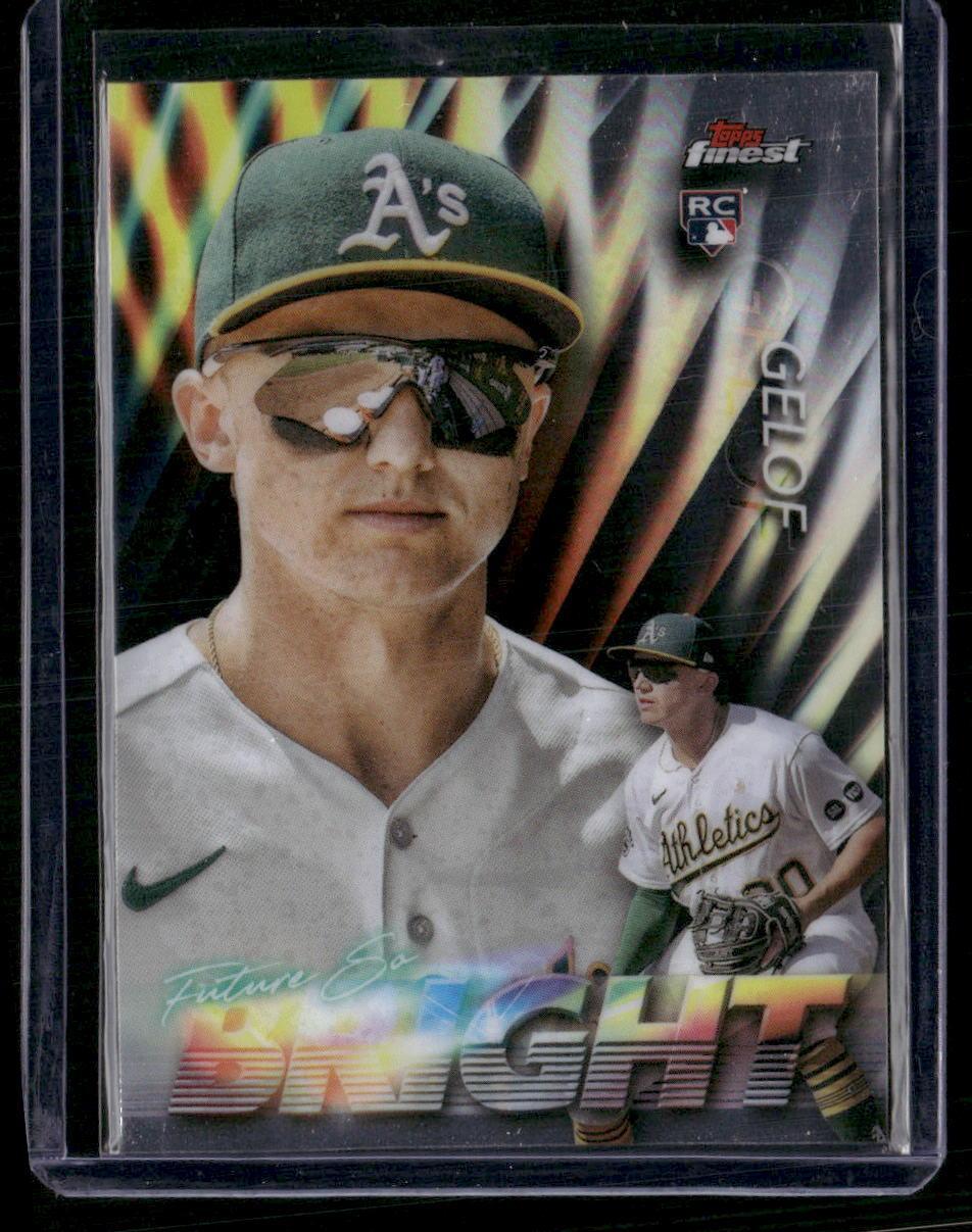 2024 Finest #FSB-13 Zack Gelof Future So Bright